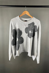 Rundholz Charcoal Flowers Silver Knit