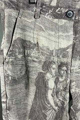 Rundholz Classical Print Linen Pants