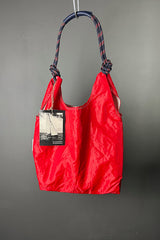 Sea Shopper Upcycled Red Sail Tote & Zip Purse