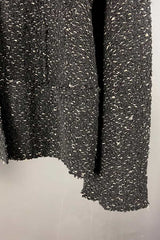 Transit Black Bouclé Wool Jacket