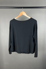 Transit Iconic Button-Back Top