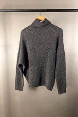 Transit Anthracite Turtleneck Knit
