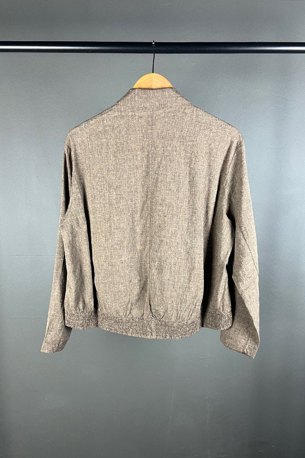 Transit Relaxed Brown Textural Jacket