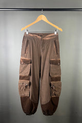 Transit Tobacco Panelled Cargo Pants