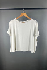 Transit Boxy Top in Chalk
