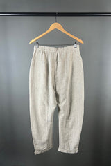 Transit Iconic Textural Slim Pants in Chalk