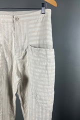 Transit Striped Pants in Sand
