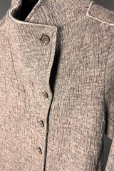 Transit Taupe Signature Wool Coat