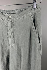 Transit Mineral Green Wide Leg Iconic Pants