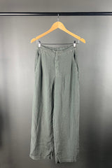 Transit Mineral Green Wide Leg Iconic Pants