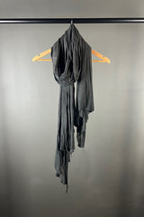 Transit Anthracite Knit Scarf
