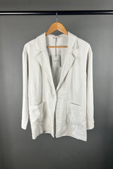 Transit Relaxed Blazer in Chalk