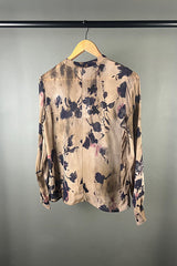 Transit Printed Shirt in Merlot