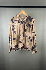 Transit Printed Shirt in Merlot