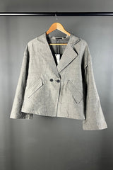 Transit Oversized Jacket in Grey