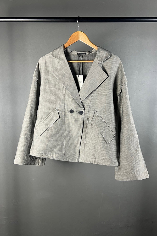 Transit Oversized Jacket in Grey
