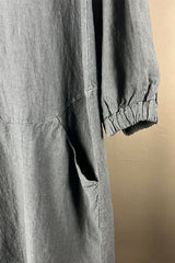 Transit Slate Blue Linen Dress