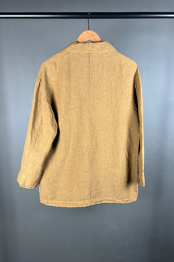 Transit Oversized Longline Mustard Jacket