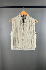 Transit Silk Mix Gilet in Sand