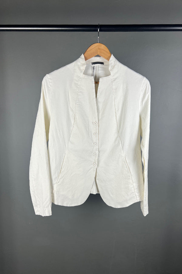 Transit Tailored Stretch Jacket in Milk
