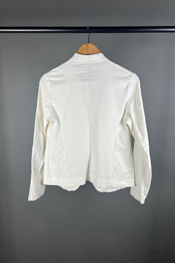 Transit Tailored Stretch Jacket in Milk