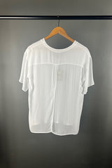 Transit V-Neck White Top