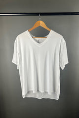 Transit V-Neck White Top