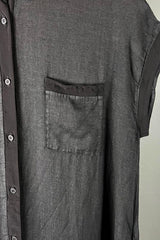 Transit Black Linen Dress
