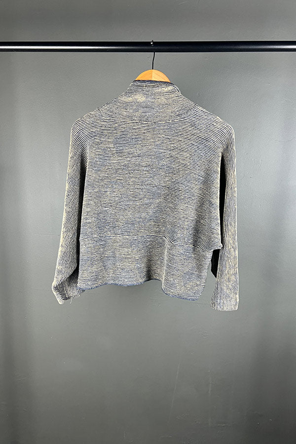 Transit Ribbed Textural Cropped Cardi
