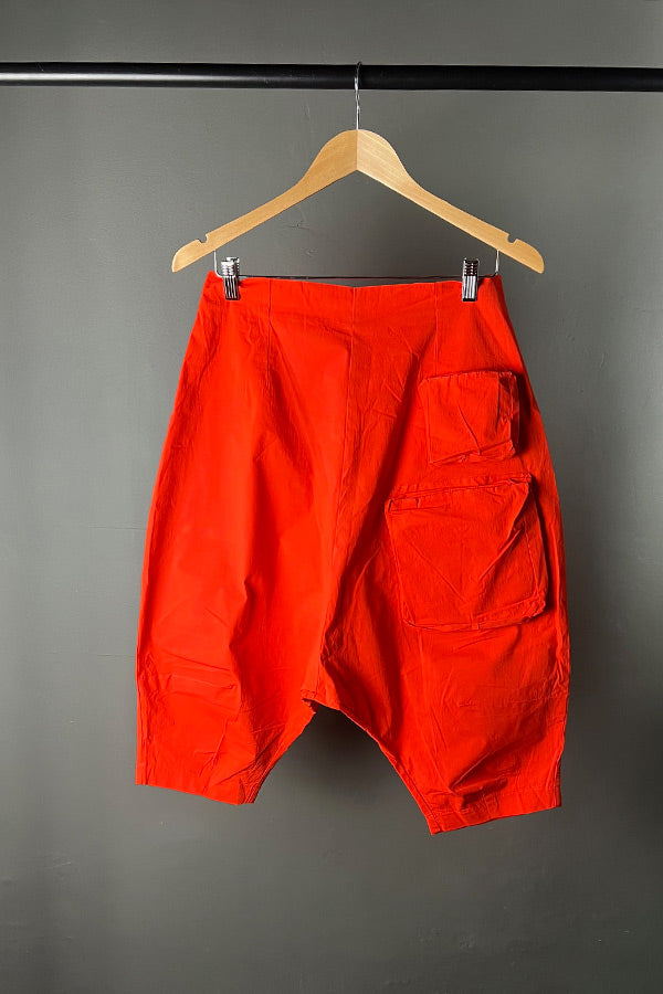 Tzusk Pocket Shorts in Orange