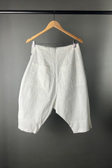 Tzusk Pocket Shorts in White