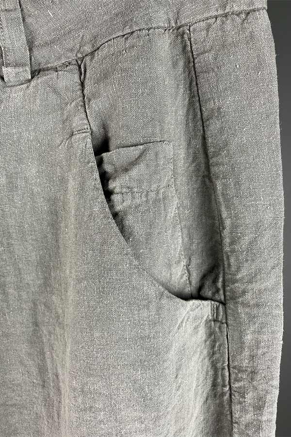 Transit Signature Grey Linen Pants