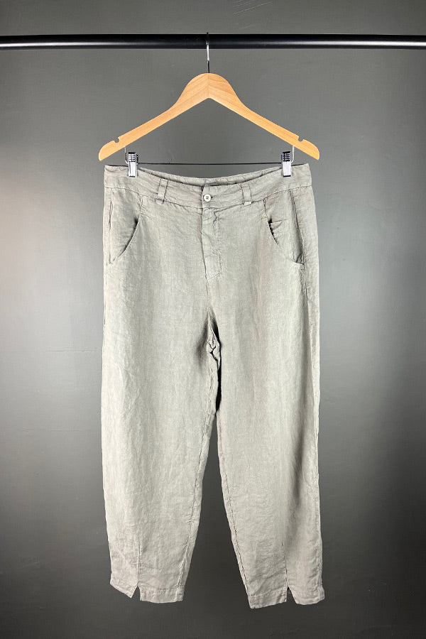 Transit Signature Grey Linen Pants