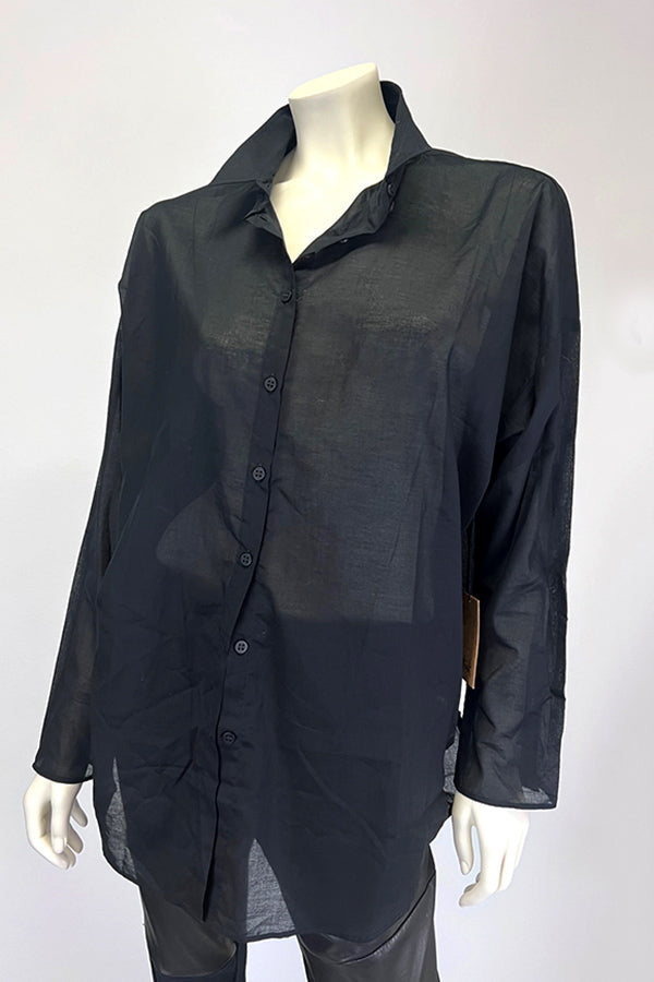 Tzusk Cotton Voile Full Shirt