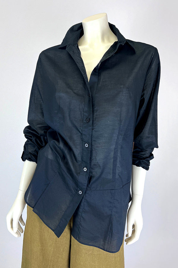 Tzusk Slim Black Shirt