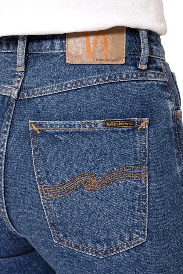 パンツ nudie jeans 24/28 Breezy britt Breezy Britt Casual Blue | Nudie Jeans | Create tomorrow's